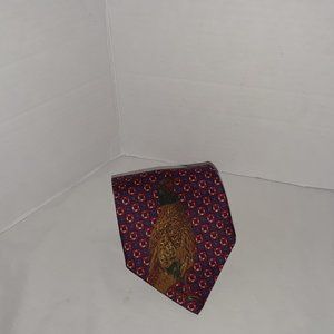 Pheasant-100% Silk-Neck Tie